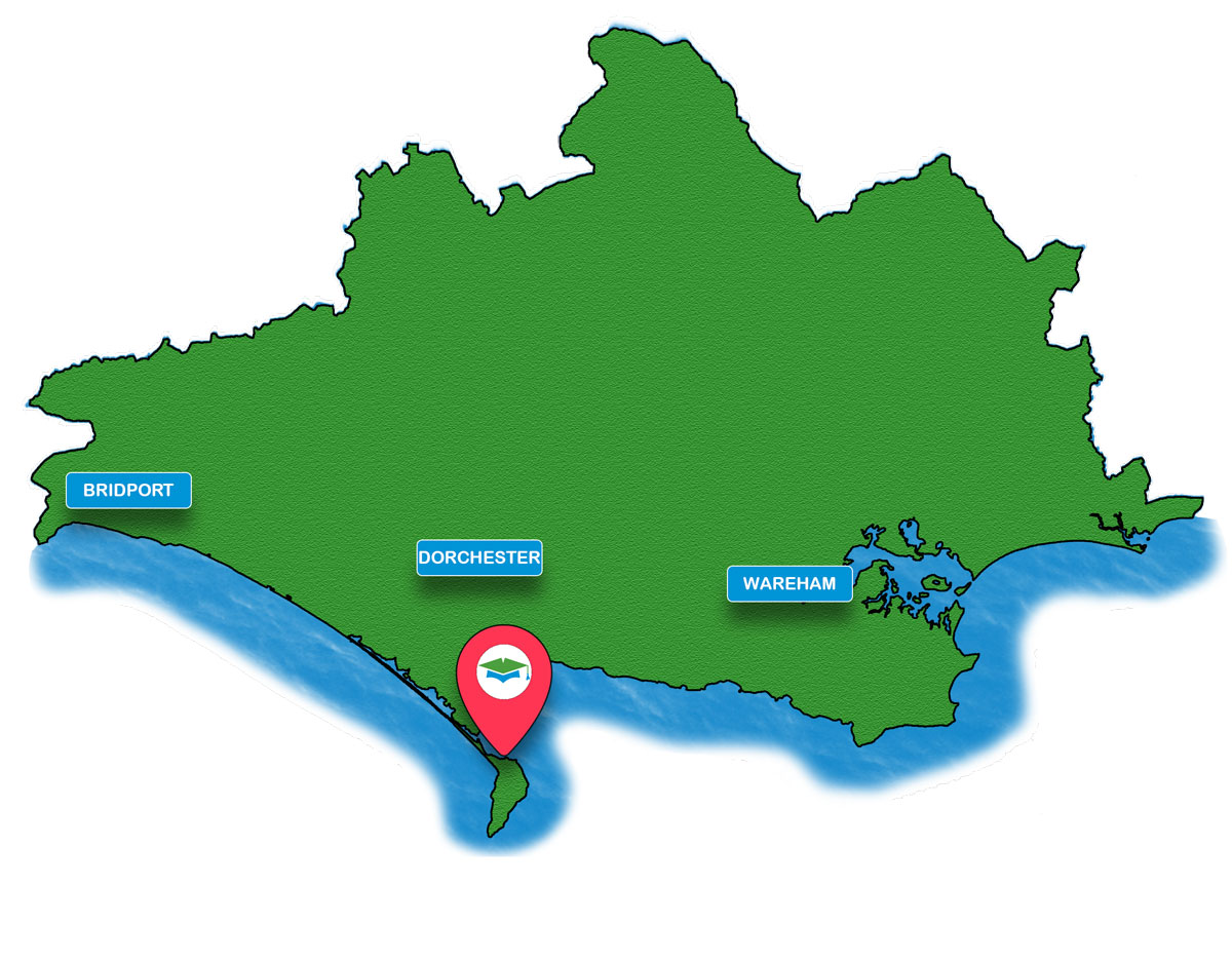 School trip Isle of Wight location map for Tout Quarry Nature Reserve & Sculpture Park
